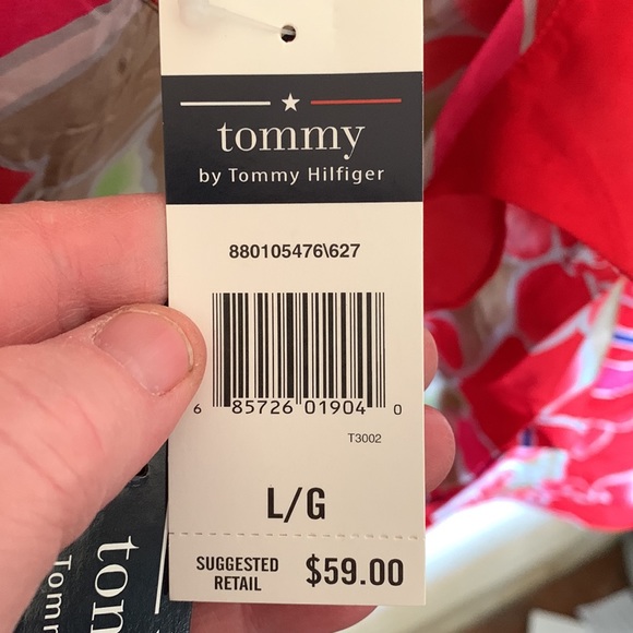 NWT Tommy Hilfiger front tie blouse - Picture 3 of 6